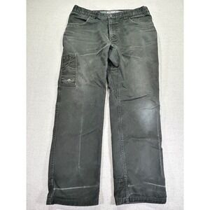 ARBORWEAR Men's 36 Canvas Cargo Carpenter Work Pants Distressed
